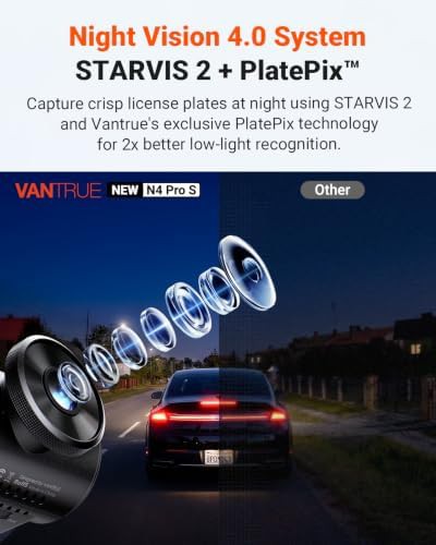 Pro 4k triple channel starvis camera — photo 3