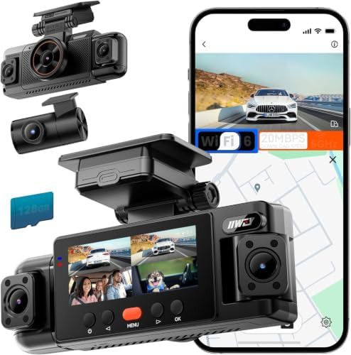 IIWEY N6 4 Channel Dash Cam With 128GB Card