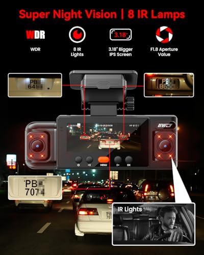 IIWEY N6 4 Channel Dash Cam With 128GB Card — photo 3