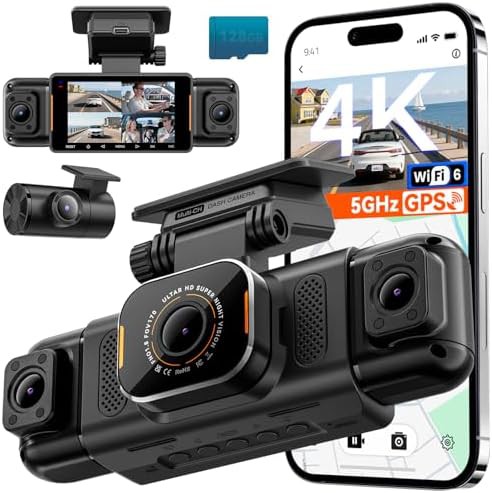 IIWEY N5 Pro 4 Channel Ultra HD Dash Cam