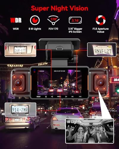 IIWEY N5 Pro 4 Channel Ultra HD Dash Cam — photo 4