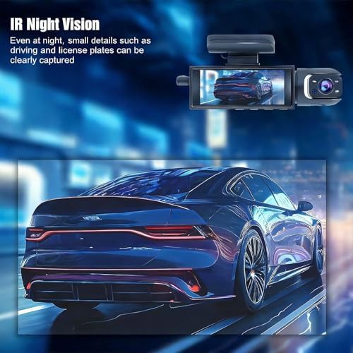 Dark dual dash cam for taxi drivers — photo 4