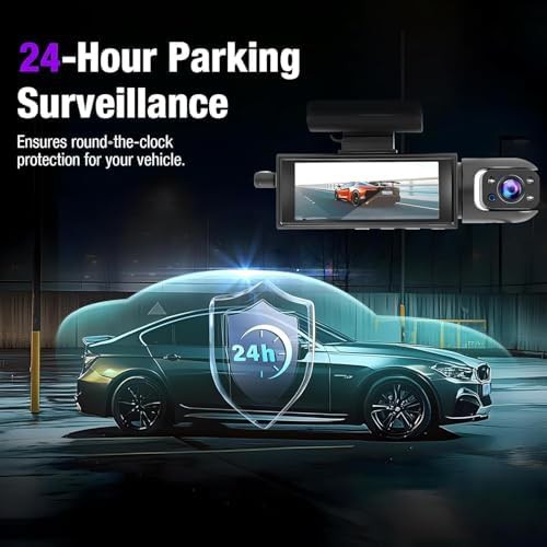 Dark dual dash cam for taxi drivers — photo 5