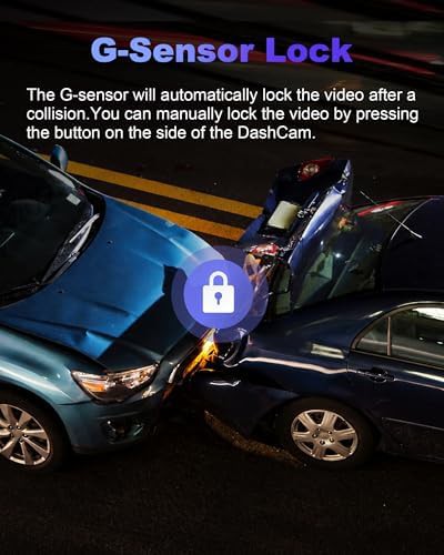 Dual 4K dash camera with memory card — photo 3