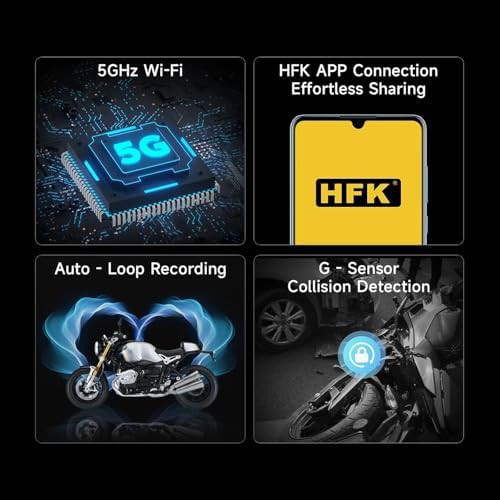 Motorcycle dash cam with dual 1080P lenses — photo 3