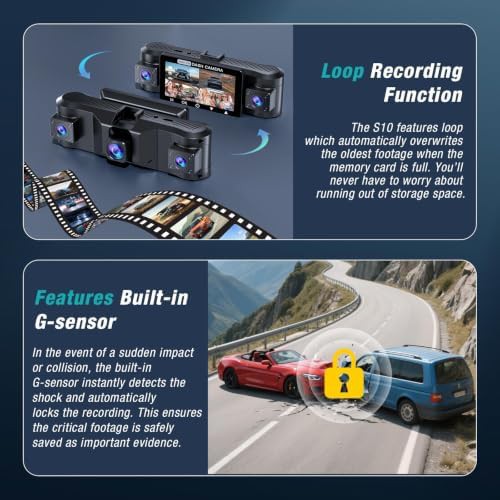 Four channel camera for rideshare drivers — photo 5