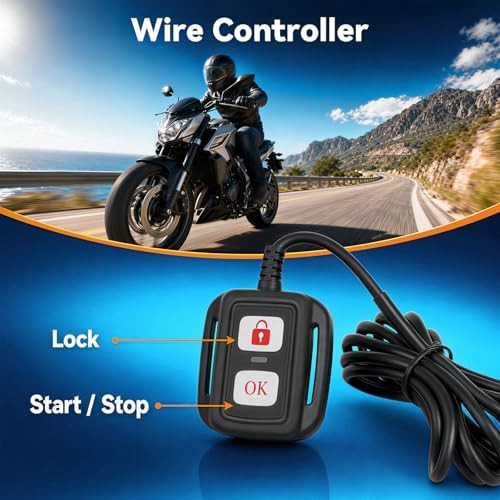 Waterproof motorcycle front and rear camera — photo 4