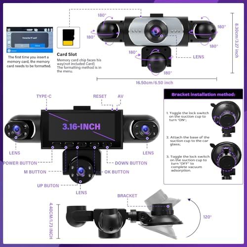 Five channel wide angle recording system — photo 4
