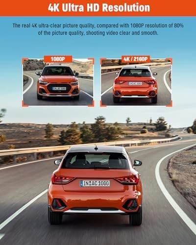 Triple lens 4K camera with parking monitor — photo 4