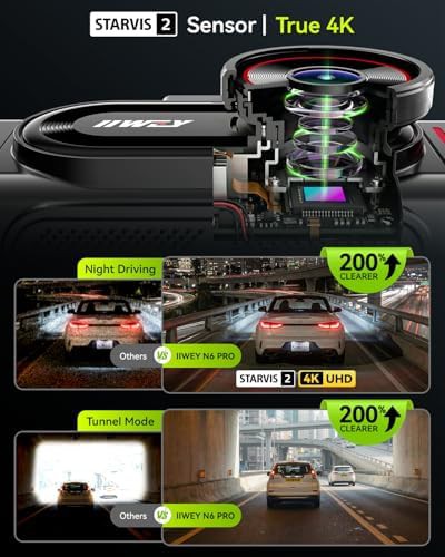 IIWEY N6 Pro 4 Channel Starvis 2 Dash Cam — photo 3