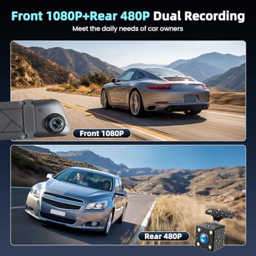 Mirror dash cam with backup assistance — photo 4