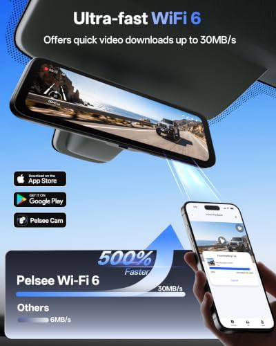 4K Mirror Dash Cam with Built-in GPS — photo 3