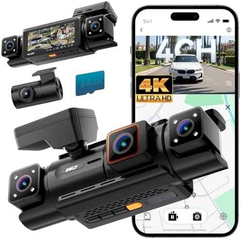 IIWEY N7 Pro Starvis 4 Channel Dash Cam