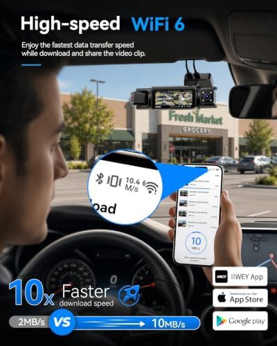 IIWEY N7 Pro Starvis 4 Channel Dash Cam — photo 5