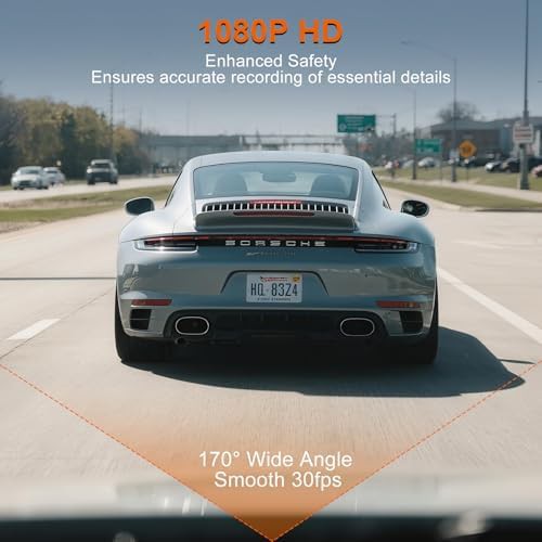 Four inch screen wide angle dashcam — photo 4