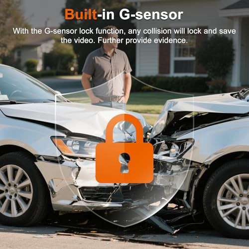 Four inch screen wide angle dashcam — photo 5