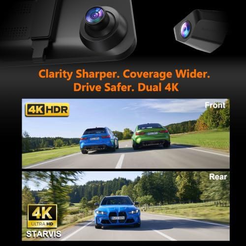 Mirror dash cam with blind spot detection — photo 4