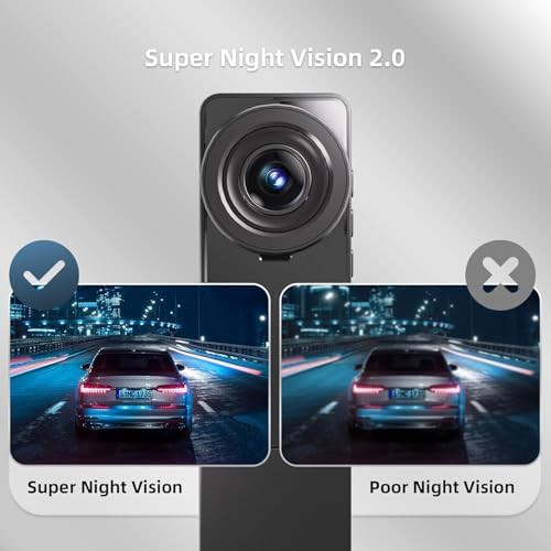 Three channel dash cam with large IPS screen — photo 4