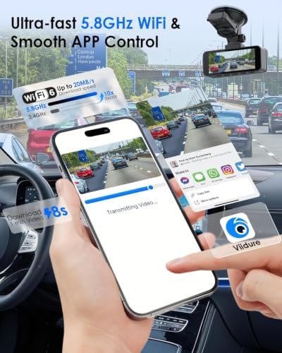 Dual 4K dash cam with fast WiFi — photo 4