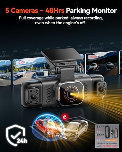 IIWEY N9 5 Channel Dash Cam With 128GB Card — photo 4