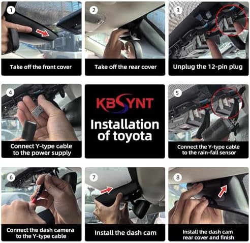 Dual channel 4K dash cam for Toyota 4Runner — photo 3