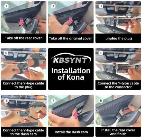 Hyundai Kona 4K dash cam system — photo 3