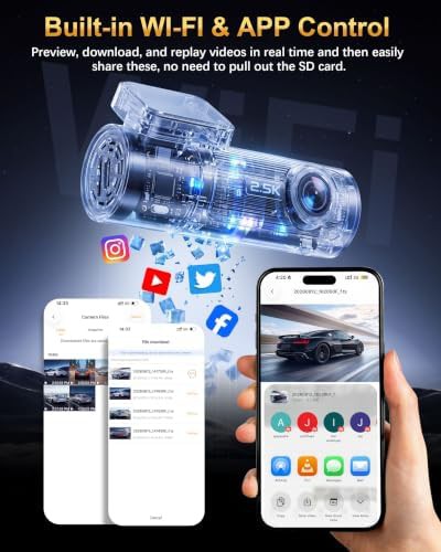 Mini front facing dash camera with WiFi — photo 3