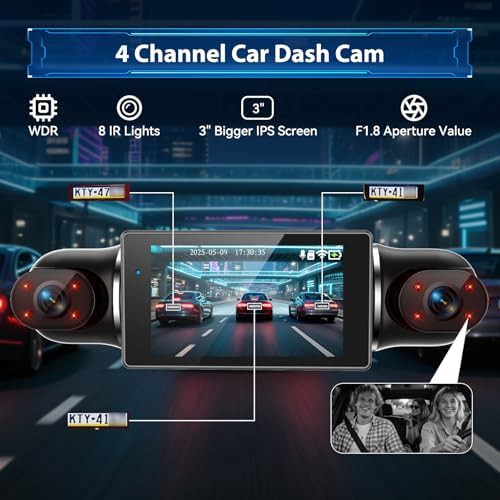 Four channel 360 degree car camera — photo 4