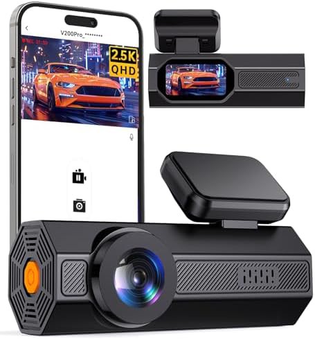 High resolution dash cam with IPS screen