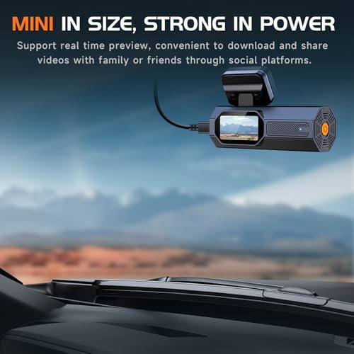 High resolution dash cam with IPS screen — photo 3