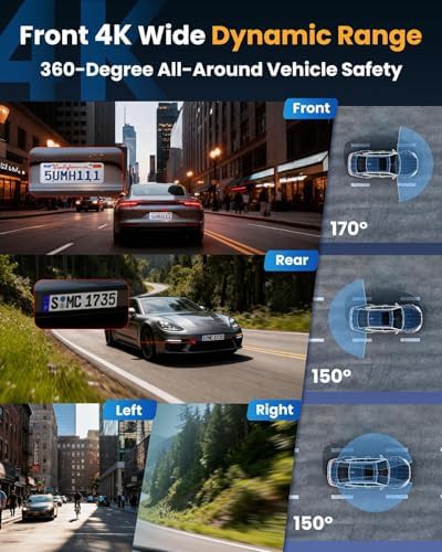 Four channel 360 degree car camera — photo 3