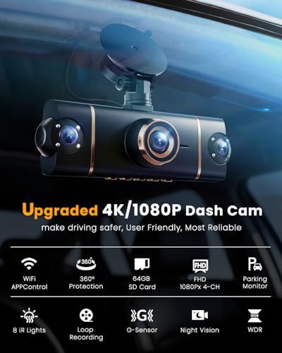 Four channel 4K camera with app — photo 5