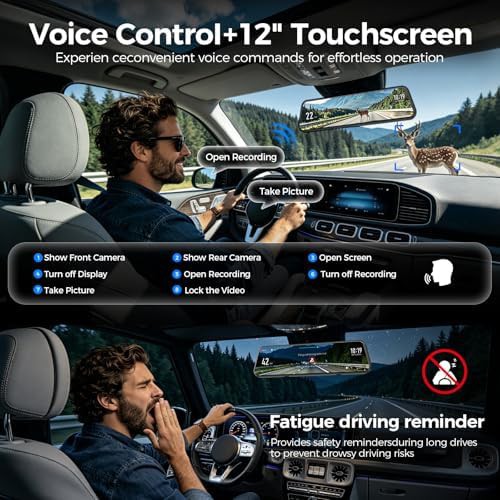 Mirror dash cam with 4K and GPS — photo 4