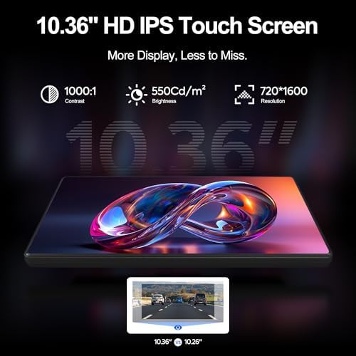 Portable touchscreen with integrated dash cam — photo 2
