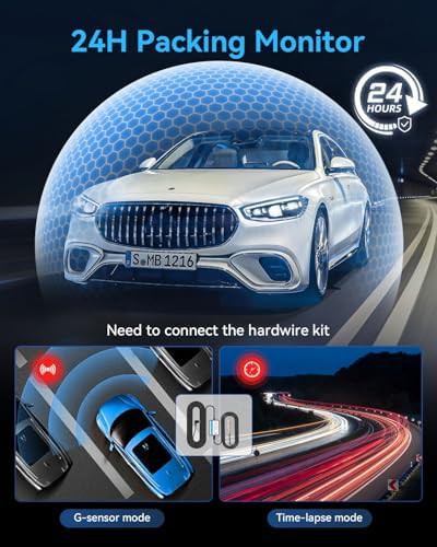 Three way 4K dash camera for cars — photo 4